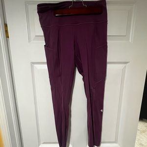 Pink Wunder Under - Lululemon Leggings